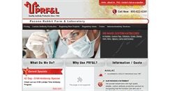 Desktop Screenshot of prfal.com